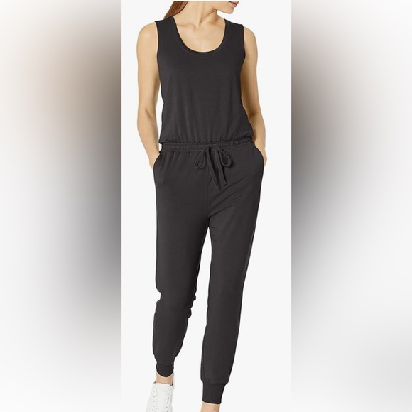 Amazon Essentials Pants - Amazon essentials black jumpsuit